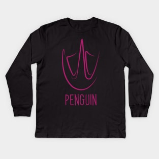 Pinguin Tier Kids Long Sleeve T-Shirt